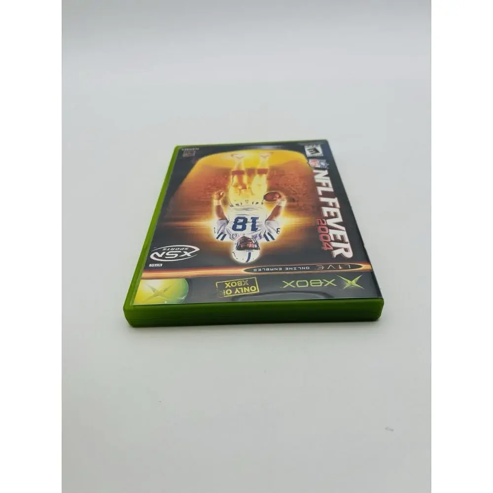 NFL Fever 2004 (Microsoft Xbox, 2003) Complete Tested Works CIB VG Condition